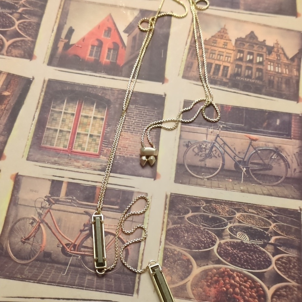 Kendra Scott Shelton Lariat Y adjustable necklace - Picture 4 of 4